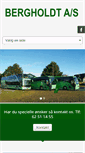 Mobile Screenshot of bergholdt-as.dk