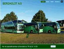 Tablet Screenshot of bergholdt-as.dk